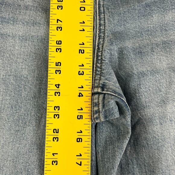 J Crew Jeans Women's Size 34 High Rise Wide Leg Trouser Medium Wash Sailor NWT - Picture 12 of 13